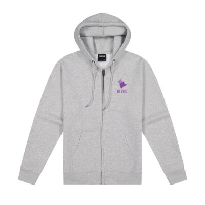 HDT&R Geeky Fitness Womans Zip Hoody Thumbnail